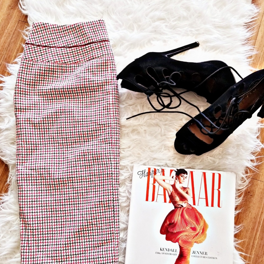 Knee Length Pencil Skirt